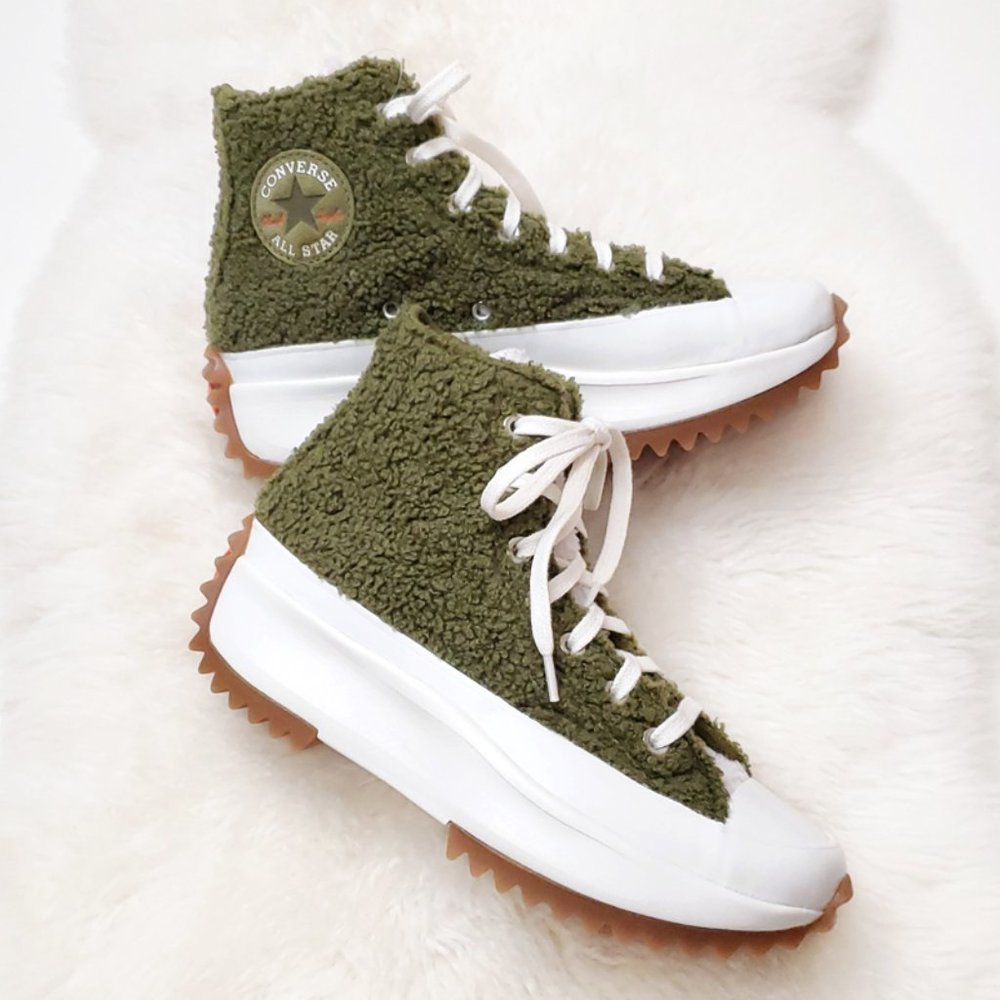 Converse Run Star Hike Platform Shoes - Picture 1 of 6
